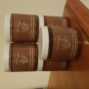 Lot of 5 Brown Sugar Body Scrubs